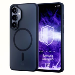 Aizmugurējais vāciņš Tech-Protect  Tech-Protect MagMat MagSafe iPhone 13 mini case - navy blue matte 