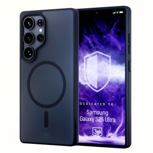 Aizmugurējais vāciņš Tech-Protect  Tech-Protect MagMat MagSafe iPhone 13 mini case - navy blue matte 