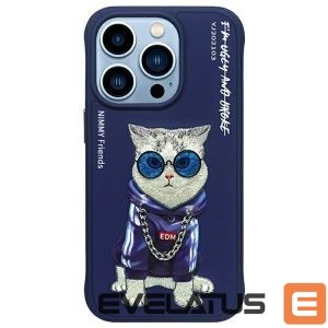 Aizmugurējais vāciņš Tech-Protect  Tech-Protect MagMat MagSafe iPhone 13 mini case - navy blue matte 