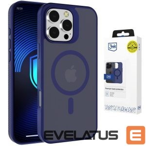 Aizmugurējais vāciņš Tech-Protect  Tech-Protect MagMat MagSafe iPhone 13 mini case - navy blue matte 