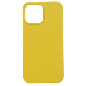 Aizmugurējais vāciņš Evelatus Apple iPhone 13 Pro Max Premium Soft TouchSilicone Case Yellow