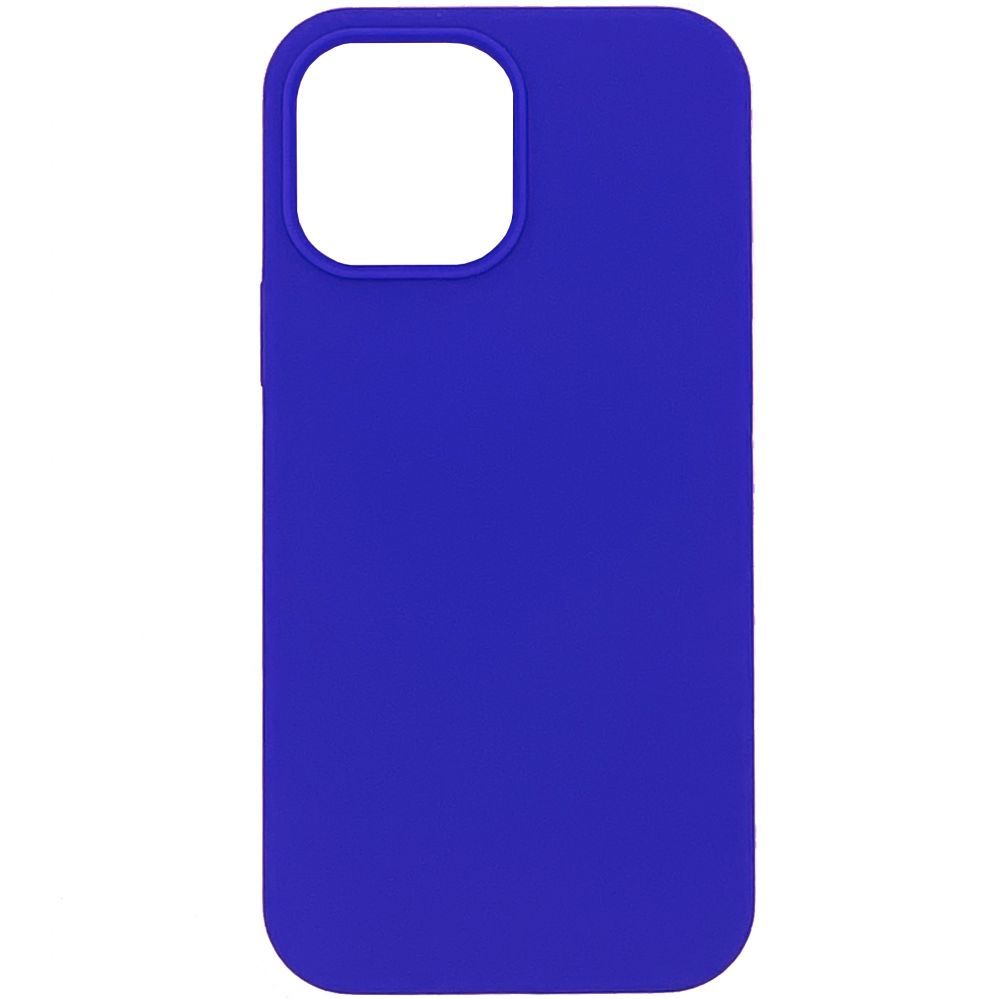 Aizmugurējais vāciņš Evelatus Apple Evelatus iPhone 13 Pro Max Premium Soft Touch Silicone Case Dark Blue