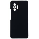 Back panel cover Evelatus Xiaomi Redmi Note 10 Pro Premium Soft Touch Silicone Case Black