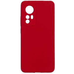 Back panel cover Evelatus Xiaomi 12/12x Premium Soft Touch Silicone Case Red
