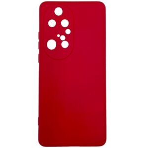 Aizmugurējais vāciņš Evelatus Huawei P50 Pro Nano Silicone Case Soft Touch TPU Red