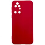 Nugarėlės dėklai Evelatus Huawei P50 Nano Silicone Case Soft Touch TPU Red