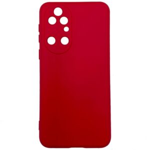 Aizmugurējais vāciņš Evelatus Huawei P50 Nano Silicone Case Soft Touch TPU Red