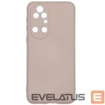 Back panel cover Evelatus Huawei P50 Nano Silicone Case Soft Touch TPU Beige
