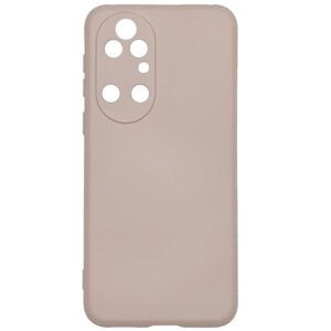 Nugarėlės dėklai Evelatus Huawei P50 Nano Silicone Case Soft Touch TPU Beige