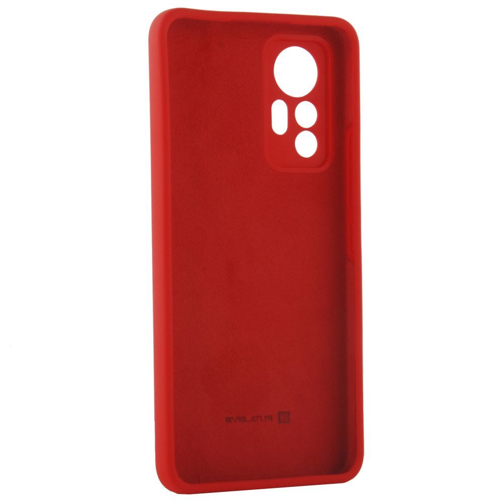 Back panel cover Evelatus Xiaomi 12 Pro Nano Silicone Case Soft Touch TPU Red