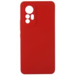 Tagakaaned Evelatus Xiaomi 12 Pro Nano Silicone Case Soft Touch TPU Red