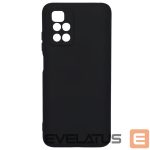 Back panel cover Evelatus Xiaomi Poco M4 Pro 5G Nano Silicone Case Soft Touch TPU Black