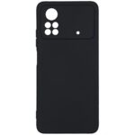 Back panel cover Evelatus Xiaomi Poco M4 Pro Nano Silicone Case Soft Touch TPU Black