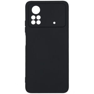 Aizmugurējais vāciņš Evelatus Xiaomi Poco M4 Pro Nano Silicone Case Soft Touch TPU Black