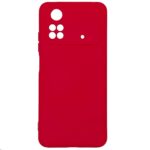 Tagakaaned Evelatus Xiaomi Poco M4 Pro Nano Silicone Case Soft Touch TPU Red