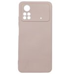Nugarėlės dėklai Evelatus Xiaomi Poco M4 Pro Nano Silicone Case Soft Touch TPU Beige