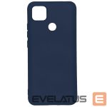 Back panel cover Evelatus Xiaomi Redmi 9C / 10A 4G Nano Silicone Case Soft Touch TPU Blue