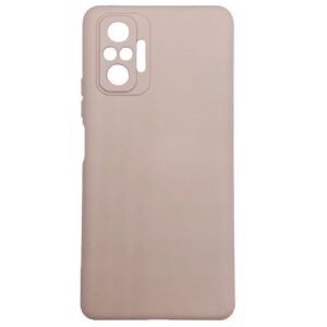 Tagakaaned Evelatus Xiaomi Redmi Note 10 Pro Nano Silicone Case Soft Touch TPU Beige