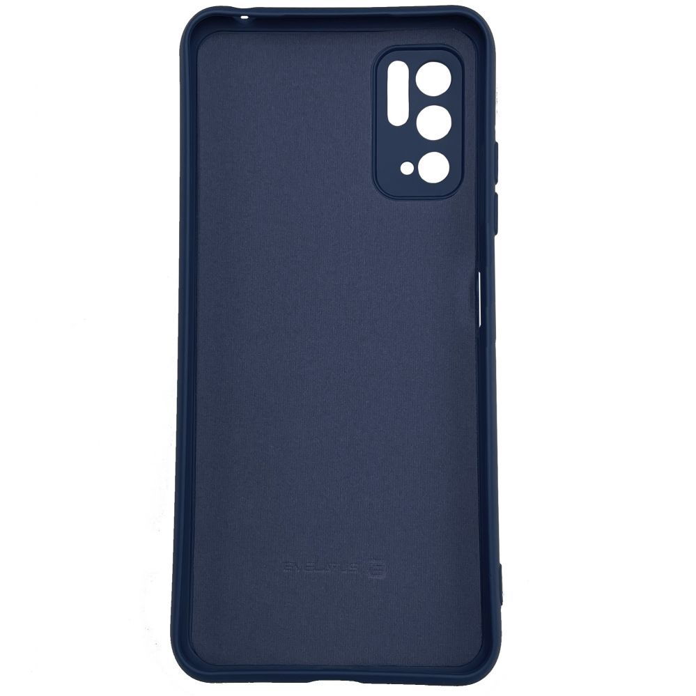 Back panel cover Evelatus Xiaomi Redmi Note 10 5G Nano Silicone Case Soft Touch TPU Blue