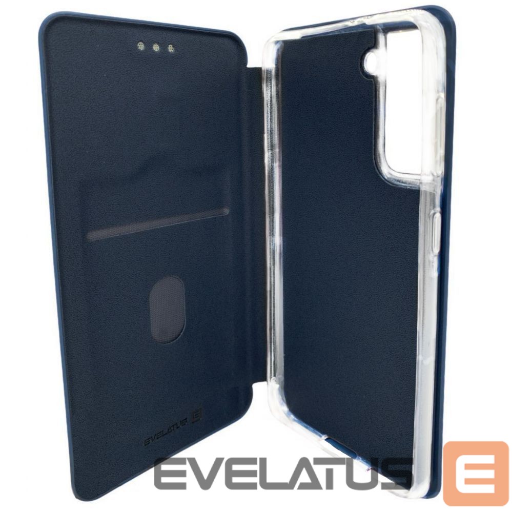 Book case Evelatus Samsung Galaxy S21 FE Book Case Dark Blue