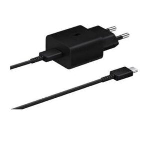 Adaptrid Samsung  Samsung USB-C Travel Charger 15W Black + USB-C Data Cable Black