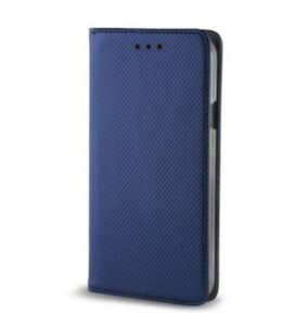 Knygos tipo dėklas dėklai iLike Xiaomi Redmi 9C / 10A Smart Magnet case Navy Blue