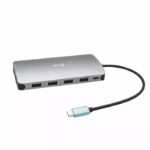 Business laptop I-TEC  USB-C Metal Nano Dock 3xDisplay+PD