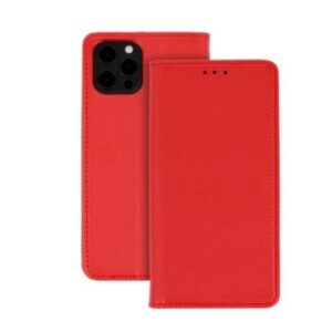 Kaaned - kaaned iLike Xiaomi REDMI 9C Smart Book MAGNET Holster Red