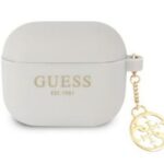 Headphone case Guess Apple Charms Silicone Case for Airpods 3 Grey