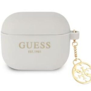 Headphone case Guess Apple Charms Silicone Case for Airpods 3 Grey