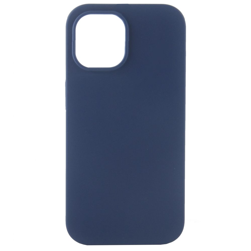 Aizmugurējais vāciņš Evelatus Apple iPhone 14 6.1 Premium Soft Touch Silicone Case Deep Navy