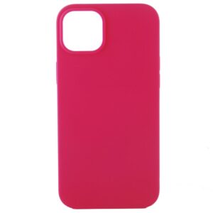Nugarėlės dėklai Evelatus Apple iPhone 14 6.1 Premium Soft Touch Silicone Case Rosy Red
