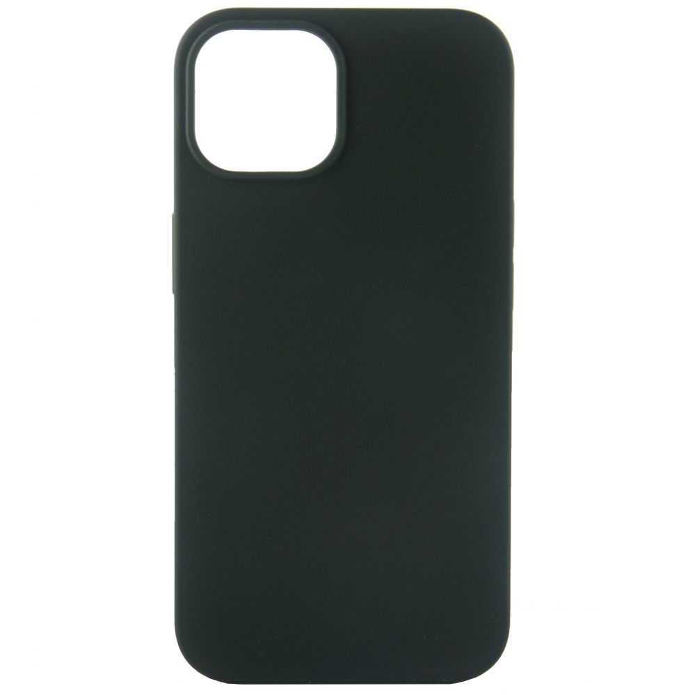Back panel cover Evelatus Apple iPhone 14 Pro 6.1 Premium Soft Touch Silicone Case Dark Green