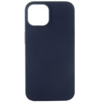 Nugarėlės dėklai Evelatus Apple iPhone 14 Pro Max 6.7 Premium Soft Touch Silicone Case Midnight Blue