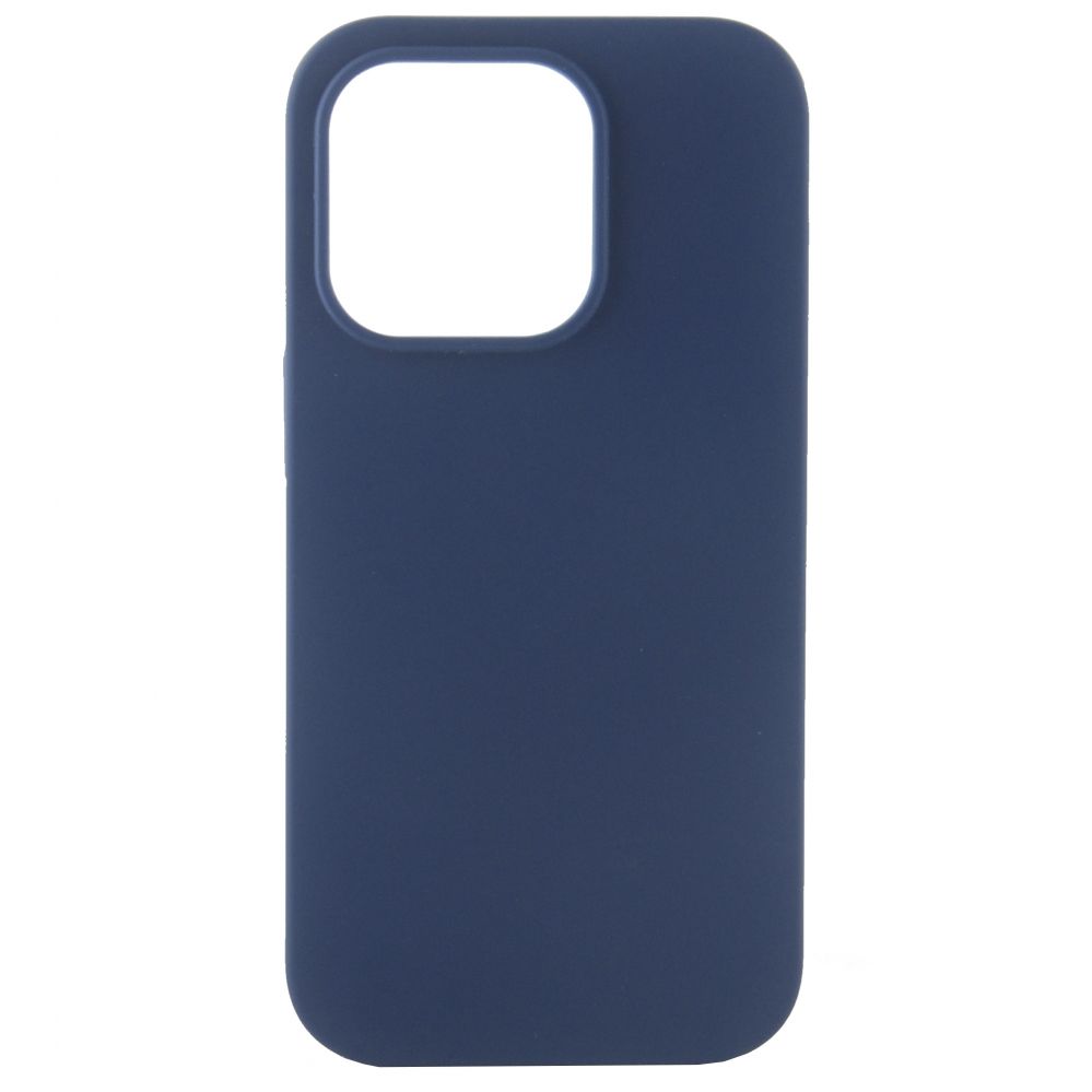 Aizmugurējais vāciņš Evelatus Apple iPhone 14 Pro Max 6.7 Premium Soft Touch Silicone Case Deep Navy