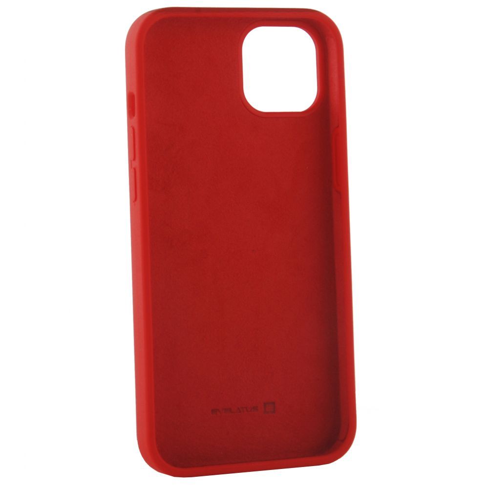 Aizmugurējais vāciņš Evelatus Apple iPhone 14 Pro Max 6.7 Premium Soft Touch Silicone Case Red