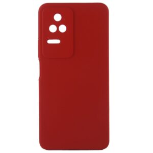 Back panel cover Evelatus Xiaomi POCO F4 Premium Soft Touch Silicone Case Red