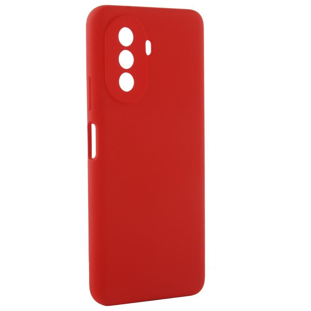 Back panel cover Evelatus Huawei Nova Y70 Premium Soft Touch Silicone Case Red