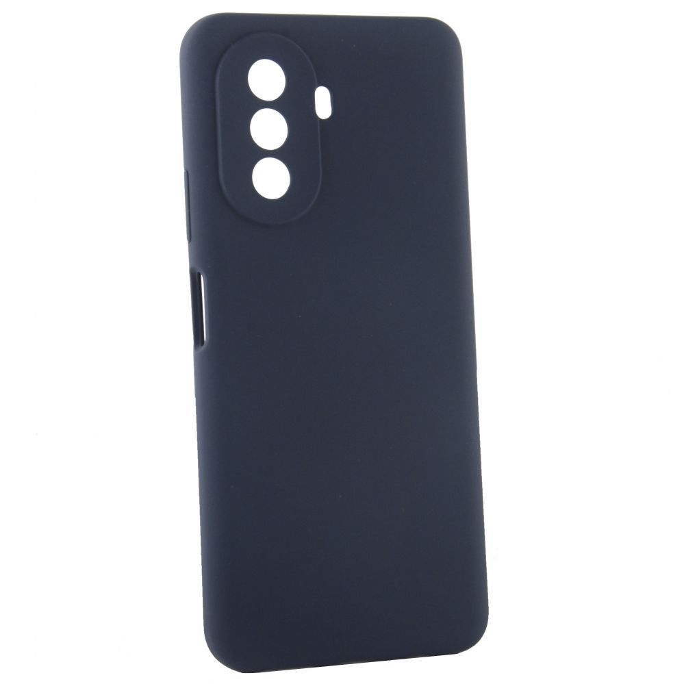 Back panel cover Evelatus Huawei Nova Y70 Premium Soft Touch Silicone Case Midnight Blue