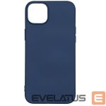 Back panel cover Evelatus Apple iPhone 14 Plus 6.7 Nano Silicone Case Soft Touch TPU Blue