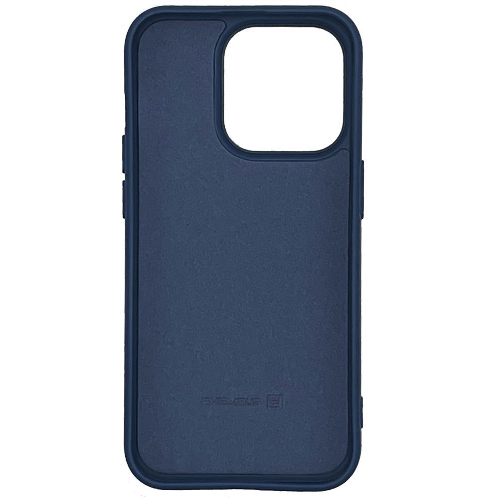 Back panel cover Evelatus Apple iPhone 14 Pro Max 6.7 Nano Silicone Case Soft Touch TPU Blue