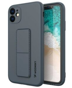 Nugarėlės dėklai iLike Samsung Galaxy A22 5G Kickstand Case Silicone Stand Cover