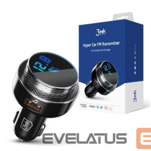 FM transmitter 3MK  Hyper Car FM Transmitter Black