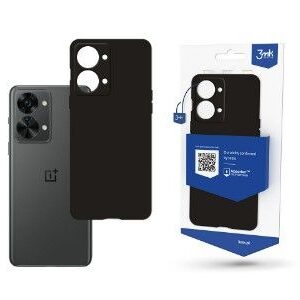 Back panel cover 3MK - OnePlus Nord 2T - 3mk Matt Case Black