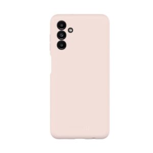 Back panel cover Evelatus Samsung Galaxy A13 5G Premium Soft Touch Silicone Case Pink Sand