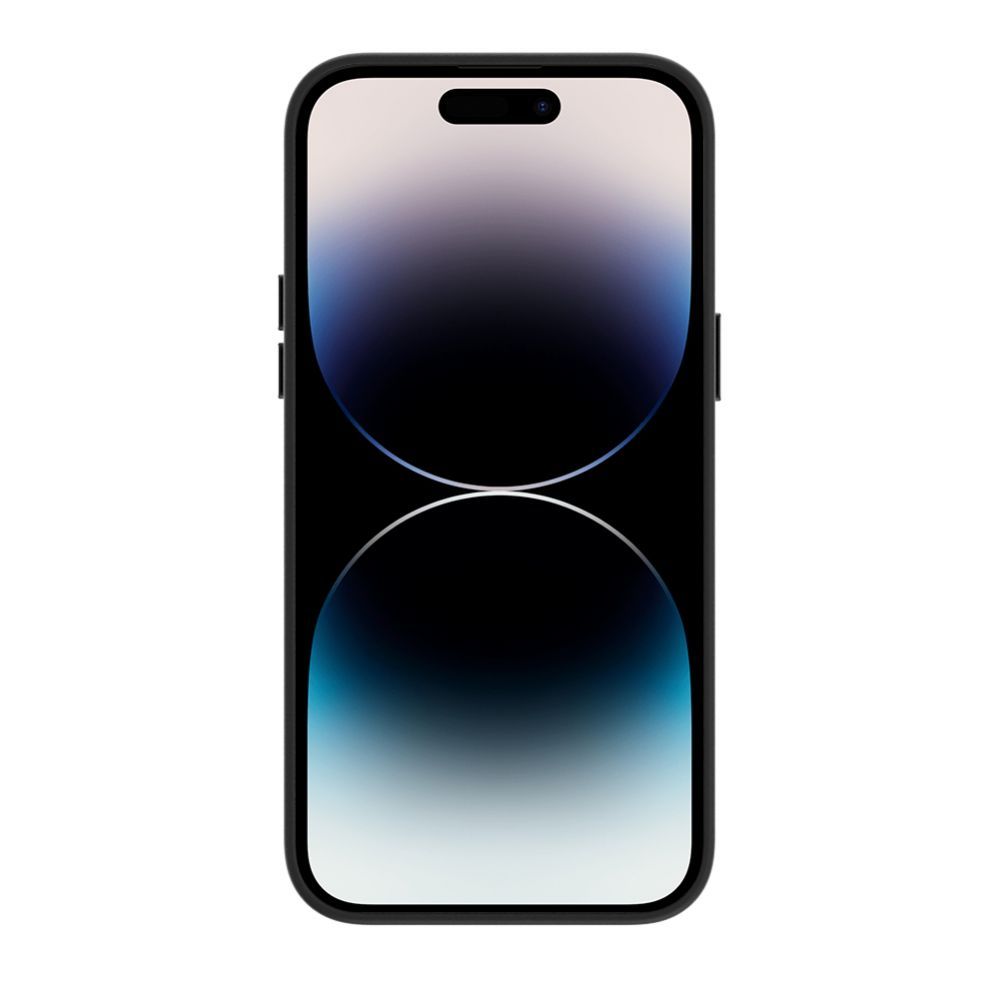 Aizmugurējais vāciņš Evelatus Apple iPhone 14 Pro Genuine Leather Case with MagSafe Black