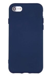 Back panel cover iLike Apple iPhone 11 Silicon case Dark Blue