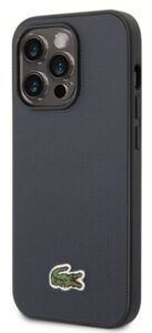 Aizmugurējais vāciņš Lacoste Apple iPhone 14 Pro Iconic Petit Pique Logo Case Blue