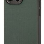 Aizmugurējais vāciņš Lacoste Apple 14 Pro Max Iconic Petit Pique Logo Case Dark Green
