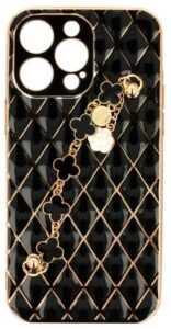 Aizmugurējais vāciņš iLike Apple iPhone 14 Pro Trend Case Pro design 5 Black Gold
